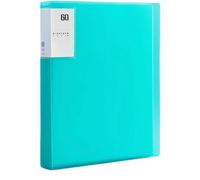 UBOHUZ Classeur de 60 Pochettes avec Manchons en Plastique, 9.2x12, Dossier A4 Feuilles Transparentes, Affichage Livre présentation Artistique, 2 pièces pour Documents, Certificats