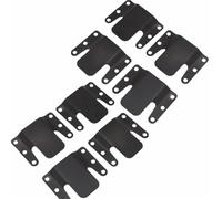 UBOHUZ Connecteur de canapé Construction en métal, avec Support à vis, connecteur Verrouillage Couleur, 8 pièces pour Meubles