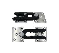 UBOHUZ Connecteur de canapé sectionnel en métal, 4 pièces, Joint, Meubles à Pression, Boucle combinée, connecteur Verrouillage pour Meubles