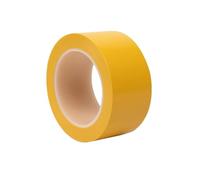 UBOHUZ Lot de 2 rouleaux ruban adhésif sécurité 48 mm x 15 m for avertissement danger, idéal for les avertissements, la distanciation sociale, entrepôts, gymnases pour Intérieur(Yellow)