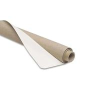 UBOHUZ Rouleau de Toile d'artiste en Lin Quatre Fois apprêté 480g for l'huile 38cm, Rouleaux Peinture for pour Artistes