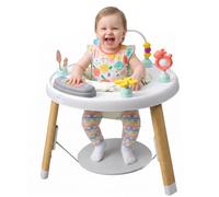 UBRAVOO Centre d'activités pour bébé 4-en-1, Sauteur interactif avec Rebond à 360°, Rotation et Table de Jeu (unité Centrale d'activités)