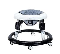 UBRAVOO Trotteur Bebe, Trotteurs Marche Bebe avec Roue Universelle et Hauteur réglable, Pliant Trotteur pour Filles & Garçons 6-18 Mois, ZM-01, Gris Lin