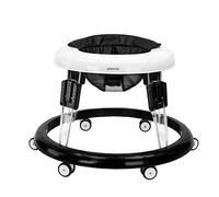 UBRAVOO Trotteur Bebe, Trotteurs Marche Bebe avec Roue Universelle et Hauteur réglable, Pliant Trotteur pour Filles & Garçons 6-18 Mois, ZM-01, PU Noir