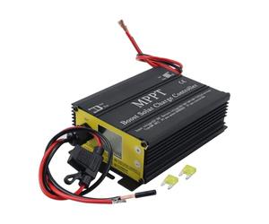 Ubric MPPT Régulateur de charge solaire boost avec affichage numérique, protection contre les surcharges et les courts-circuits, pour véhicules électriques (400 W)