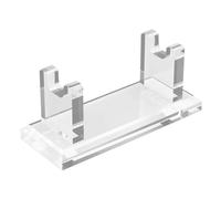 Ubric Support de Rasoir, Support de Salle de Bain Robuste pour Rasoir de sécurité, Compatible avec Les rasoirs Viking Chief et Shaving Revolution (Transparent)