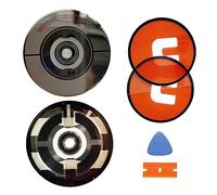 ubrokeifixit Lentille de rechange pour Samsung Galaxy Watch Active2 44 mm, Galaxy Watch Active2 40 mm, Galaxy Watch 3 45 mm, Galaxy Watch 3 41 mm (verre arrière Active2)