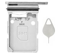 Ubrokeifixit Support de remplacement pour carte SIM unique pour Samsung Galaxy A36 5G SM-A366U A366W A366U1 A366B A366E avec broche d'éjection (A366U-Blanc)