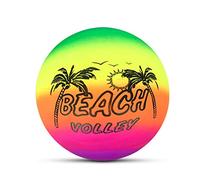 Ububiko Ballon de Volley-Ball de Plage Ballon de Plage Gonflable d'été en Caoutchouc Rainbow Beach Volleyball Pool Swim Garden Game Net Enfants Jouet, Ballon de Plage, Ballon Gonflable
