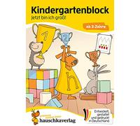 Ubungsmaterial fur kindergarten und vorschule - t608 - kindergartenblock - jetzt bin ich gross! ab 3