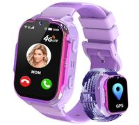 UBUNRER 4G Montre Connectée Enfant Traceur GPS Appel Vidéo SOS Jeux Réveil