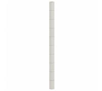 UBVNFGMK Toile anti-mauvaises herbes blanche 2 x 50 m en polypropylène résistant aux UV - Toile de paillage perméable à l'eau et à l'air pour lutter efficacement contre les mauvaises herbes dans le