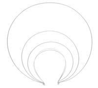 Ubxvamm Élégant bandeau de mariée à quatre couches pour femme - Accessoire pour fête formelle