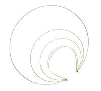 Ubxvamm Élégant bandeau de mariée à quatre couches pour femme - Accessoire pour fête formelle