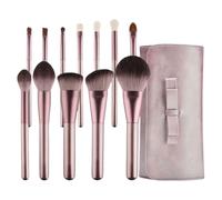 Ubxvamm Lot de 12 pinceaux de maquillage avec sac de rangement pour fard à paupières