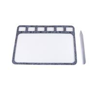 Ubxvamm Lot de 2 tapis rectangulaires en feutre pour fabrication de bijoux, loisirs créatifs, décoration d'intérieur, planches de perles robustes pour un usage domestique
