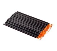 Ubxvamm Lot de 50 pinceaux applicateurs pour fard à paupières, extensions de cils