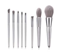 Ubxvamm Lot de 8 pinceaux de maquillage pour le visage - Pour un usage professionnel - Poils synthétiques doux - Pour une application élégante