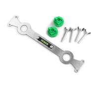 Ubxvamm Niveleur de tuyau d'eau chaude et froide en acier inoxydable multi-usages pour chauffe-eau, douche