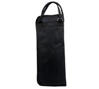 Ubxvamm Sac pour baguettes de batterie avec poche extérieure, sac standard avec poignée de transport et crochet, 4 emplacements intérieurs pour le rangement des baguettes