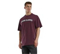 UC Men T-shirt pour homme, vin rouge, L