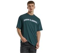 Urban Classics T-shirt TB7553-UC College Logo Tall Tee vert bouteille L Hommes