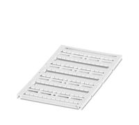 UC-TMF 5=0818153, barre d'étiquettes pour terminal, papier d'étiquettes, blanc, non identifié, méthode d'installation : bouton de verrouillage, emballage d'origine, jamais utilisé, en stock