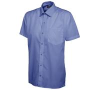 UC710 UC Un hemise Homme Popeline Manches Courtes Boutonnée Travail