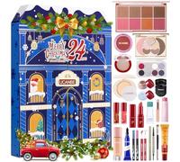 UCANBE Calendrier de l'Avent Maquillage 2025, 24 Jours Calendrier de l'Avent Beauté pour Femmes, Compte à Rebours Élégant Vers Noël Avec Un Ensemble Cosmétique Surprenant