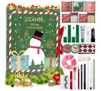 UCANBE Calendrier de l'Avent Maquillage 2025, 24 Jours Calendrier de l'Avent Beauté pour Femmes, Découvrez Chaque jour de Nouvelles Expériences Beauté