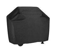 UCARE Housse de Barbecue à gaz étanche Housse de Barbecue Noire Large 210D Barbecue à Charbon de Bois extérieur Gill Housse de Protection de Weber Brinkmann Char Broil Noir (XXL 190 * 71 * 117cm)