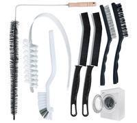 Ucatcher Lot de 7 brosses de nettoyage pour machine à laver, suceur plat, brosses à poils durs, brosse de nettoyage pour sèche-linge, radiateur, nettoyage en profondeur du linge, de l'évier, des
