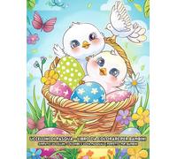 Uccellini Di Pasqua - Libro Da Colorare Per Bambini: Disegni con Uccellini, Colombe e Uova Pasquali | Attività Creative per Bambini, Momenti di Relax ... |Pagine Anti-Sbavatura con Retro Nero