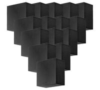 UCEHIPAW Lot de 10 filtres cubiques pour aquarium - 10,2 x 10,2 x 5,1 cm - Structure en nid d'abeille - Déodorant au charbon actif - Filtre d'aquarium pour bassins, piscines, chevaux