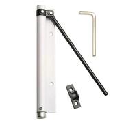 Wolfpack Ressort de porte Ucem en aluminium anodisé blanc B.1