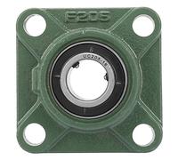 UCF205/205-16 30 mm/25,4 mm Roulement monté Bloc d'oreiller Roulement carré avec base solide 4 trous montés Monté Bloc d'oreiller Roulement d'insertion(UCF205-16)