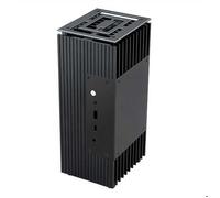 Akasa A-NUC52-M1B unité centrale Cube Noir 25 W