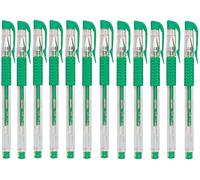 Uchida Lot de 4 Marvy Gel Ink Roller 0,5 mm, Box Of 12 de 500 g, vert