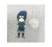(Uchiha Sasuke) 4-6 cm Naruto Creative Réfrigérateur Autocollants Magnétiques Mémo Aimant Dessin Animé