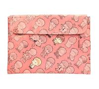 Uchiwa - Étui pour Livre à Manches - Porte-Manches Motif Vignette Rose Megumi to Tsugumi - Compatible avec Les liseuses Kindle - Dimensions 24 x 22 x 3 cm