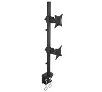 Uchwyt na 2 monitory 13-27" LCD 10kg biurkowy pionowy