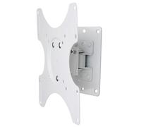Techly Support mural ICA-LCD 2900 WH 37 – VESA 75×75/100×100/200×100/200×200, Blanc, métal, 0–12°
