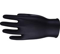 UCI DG-Maxim-BK Boîte de 50 gants en nitrile sans poudre Noir Taille S