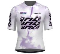 Santini Uci Gravel World Series 2026 Short Sleeve Jersey Violet M Purple