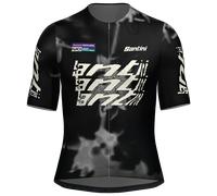 Santini Uci Gravel World Series 2026 Short Sleeve Jersey Bleu XL Black