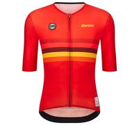 UCI NATIONS LINE Maillot manches courtes Espagne 2026 rouge