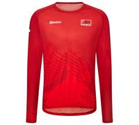 UCI Road World Championships Bikeshirt manches longues Kigali 2025 rouge