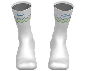 UCI Road World Championships Chaussettes Kigali 2025 blanc
