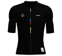 UCI WORLD CHAMPION Maillot manches courtes Mondo 2025 noir XL