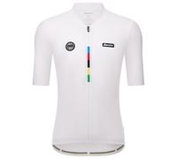 UCI WORLD CHAMPION Maillot manches courtes Mondo 2026 blanc